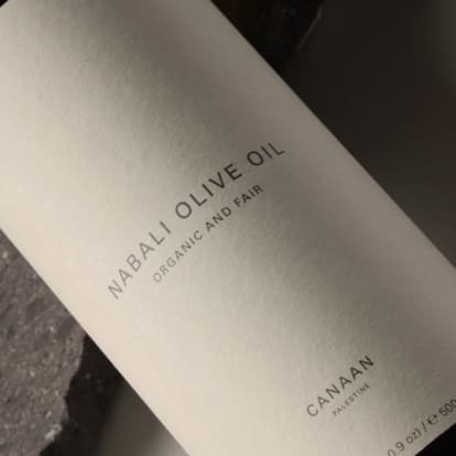 Canaan Palestine NABALI 500 ml extra virgin organic olive oil