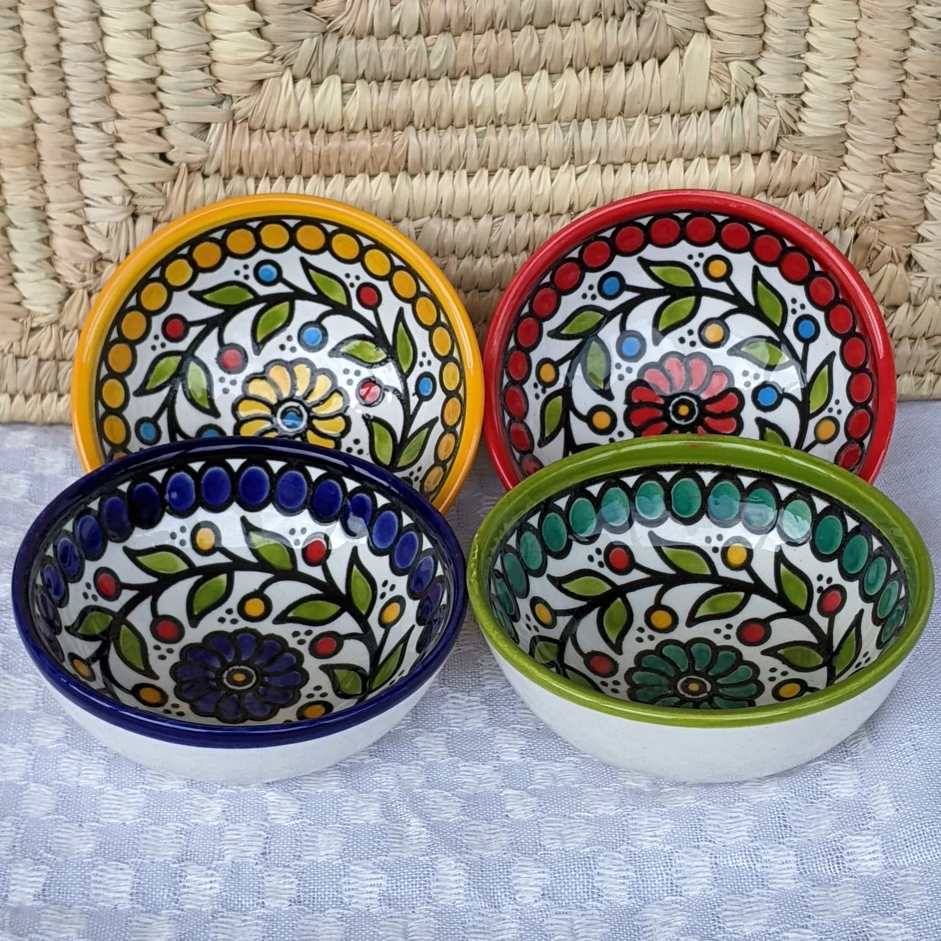 Ceramic Bowl - dipping 3.75" dia.