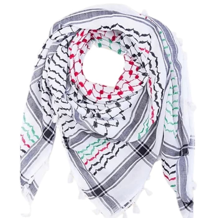 Nabulsi Palestinian Flag Kufiya