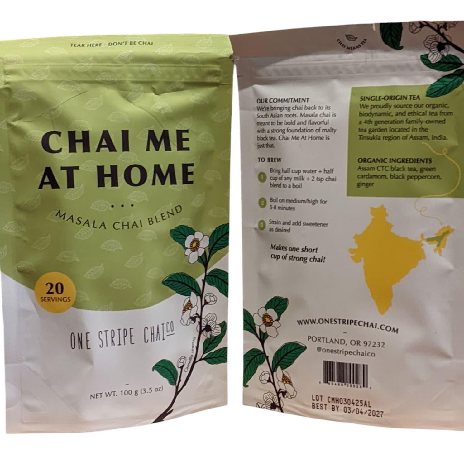 1 Stripe - Chai Me At Home - Masala Chai Blend